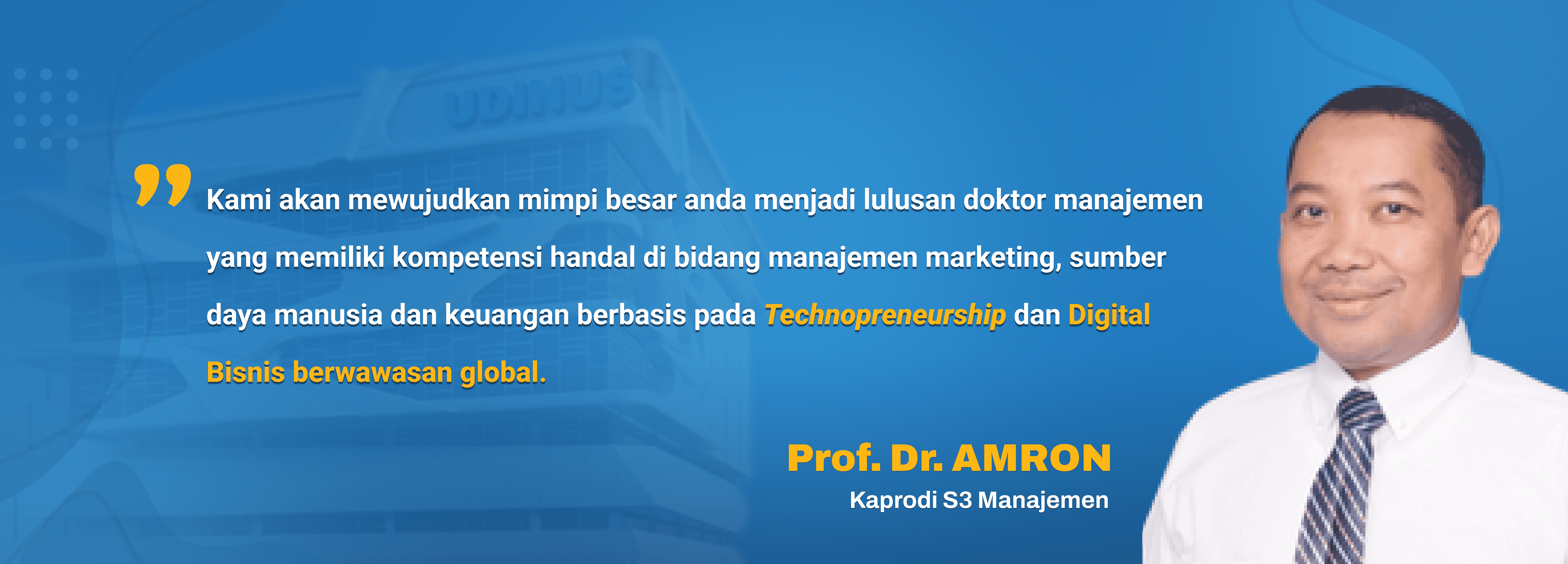 Quotes Prof. Dr. Amron BANNER Quotes